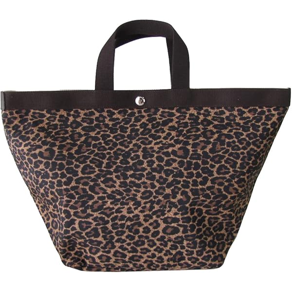 【美品】エルベシャプリエ 舟型 トートバッグ パンサー 1027F M 限定カラー】エルベシャプリエ Herve Chapelier 707FB パンサー